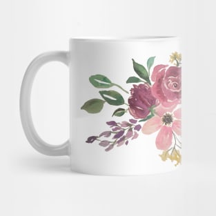 Floral Watercolor Mug